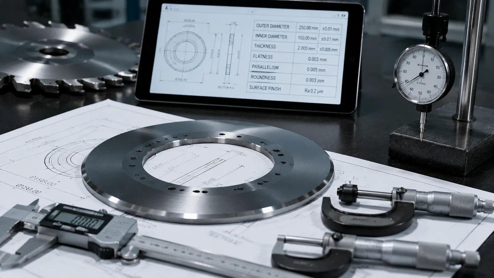 Precision Machining and Special Cutting Parts Technical Inspection
