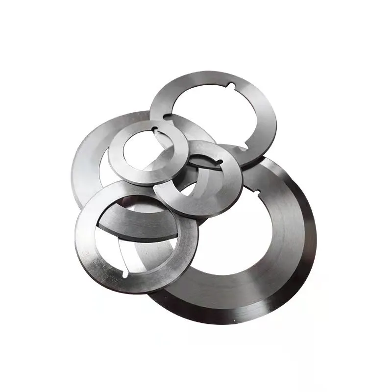 Circular slitter knives engineered for high-speed web converting lines