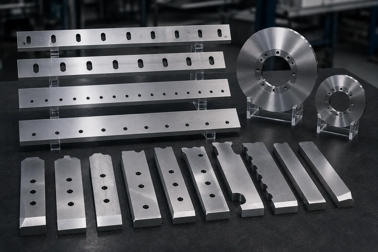 Top Shear Blade Male Knife Precision Specifications