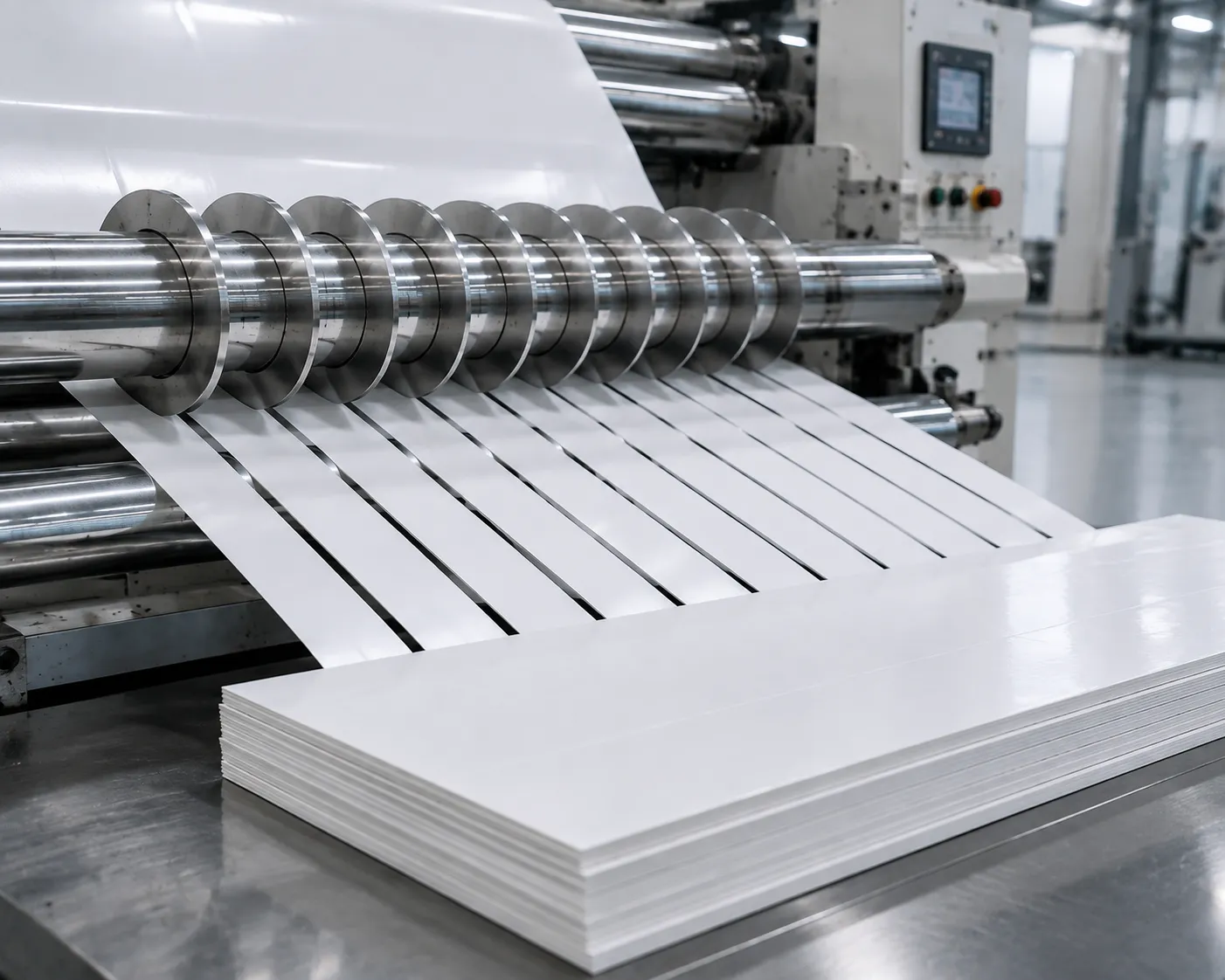 Precision paper cutting blade delivering burr-free clean cut edges