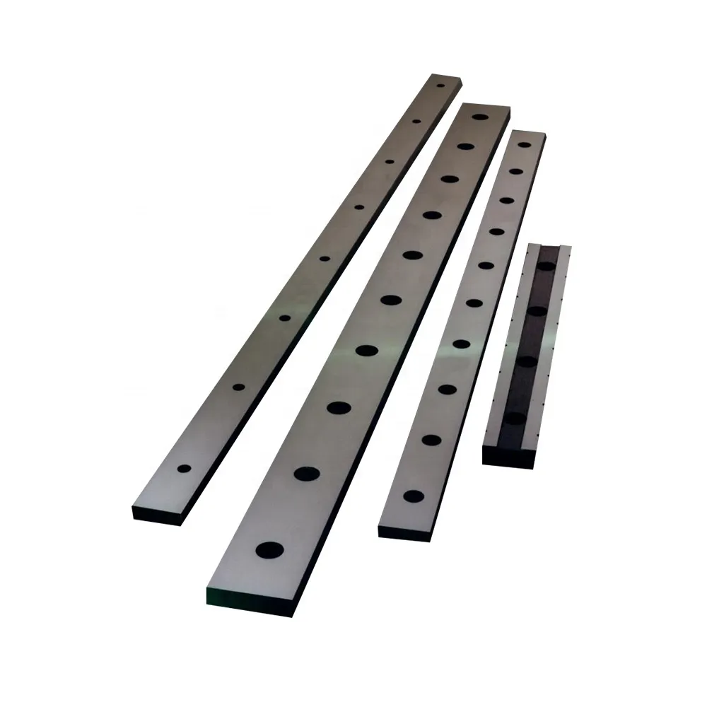 Heavy-duty long shear blades for steel processing and scrap recycling