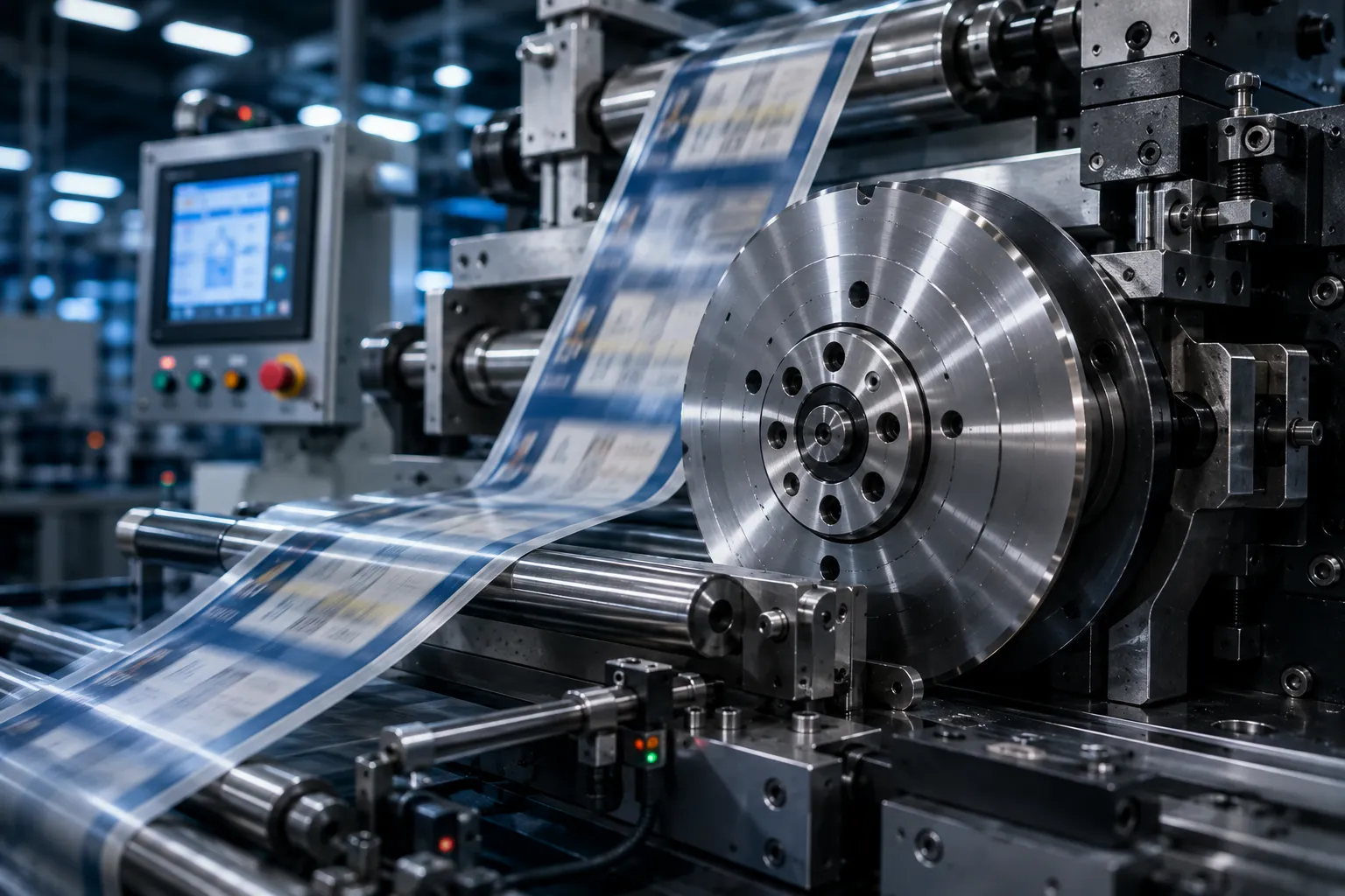 Sharkcutting precision blade manufacturing process for packaging lines