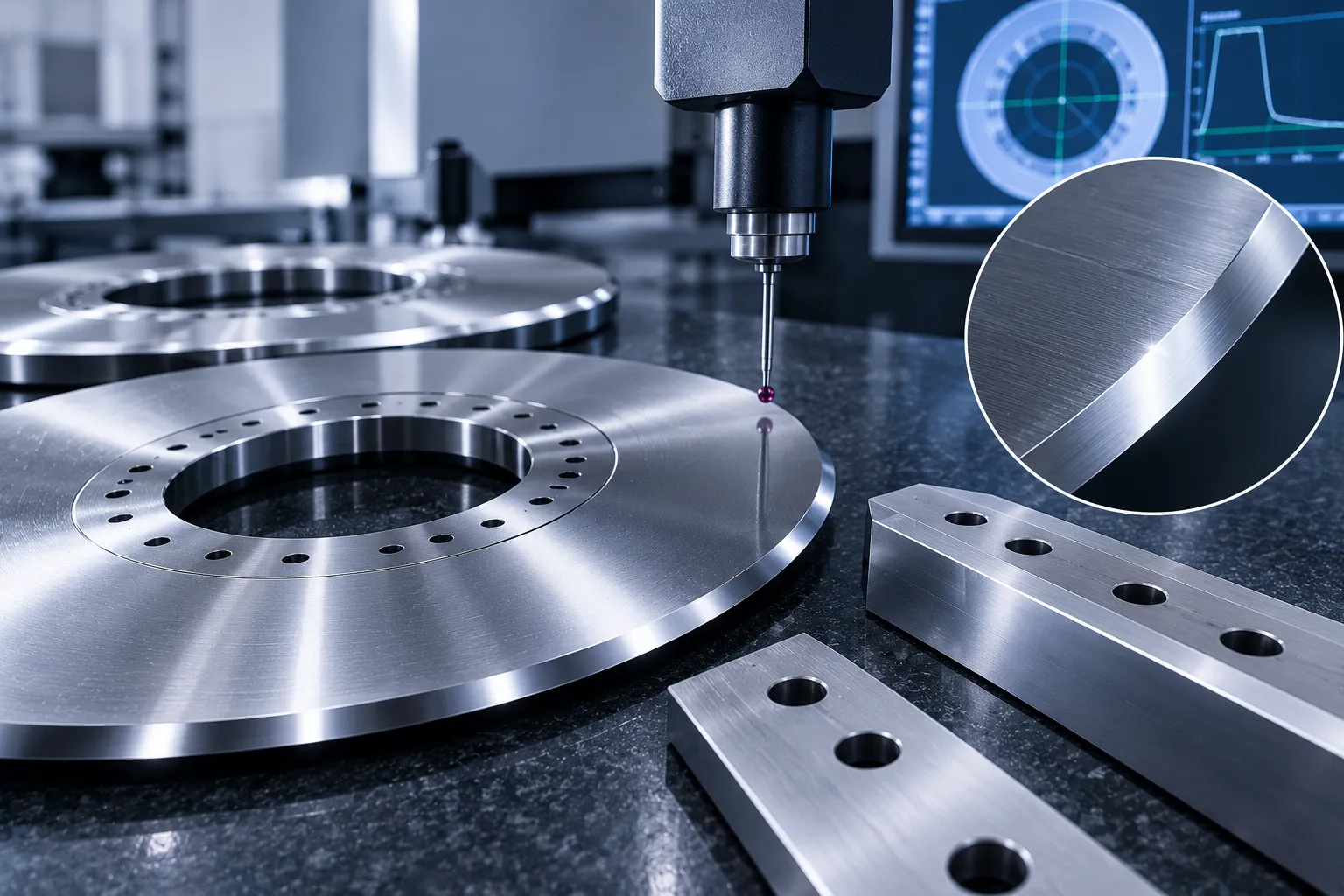 Precision Grinding and Metallurgy Inspection of Sharkcutting Industrial Machine Knives