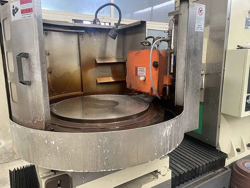 Sharkcutting precision grinding facility and automated industrial knife manufacturing center