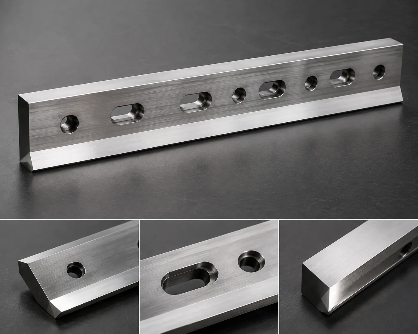 Finished Custom Industrial Blade Manufactured with High Precision