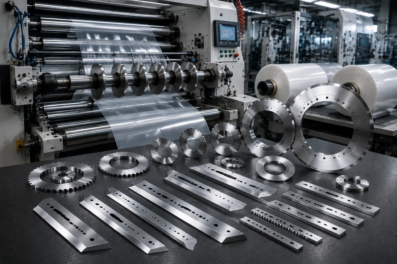 Precision OEM Packaging Machine Knives and Film Cutters
