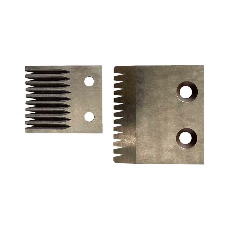 Microstructure diagram showing high wear steel carbide matrix for rubber cutting blades