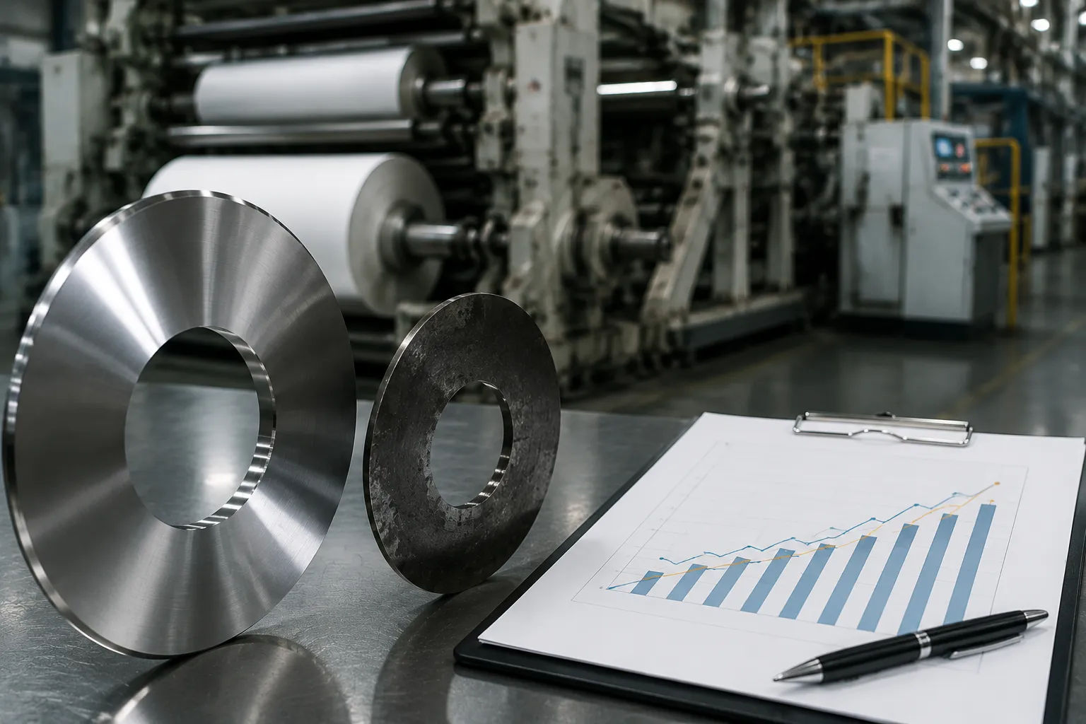 Shark Cutting recycling blade performance metrics and ROI comparison breakdown