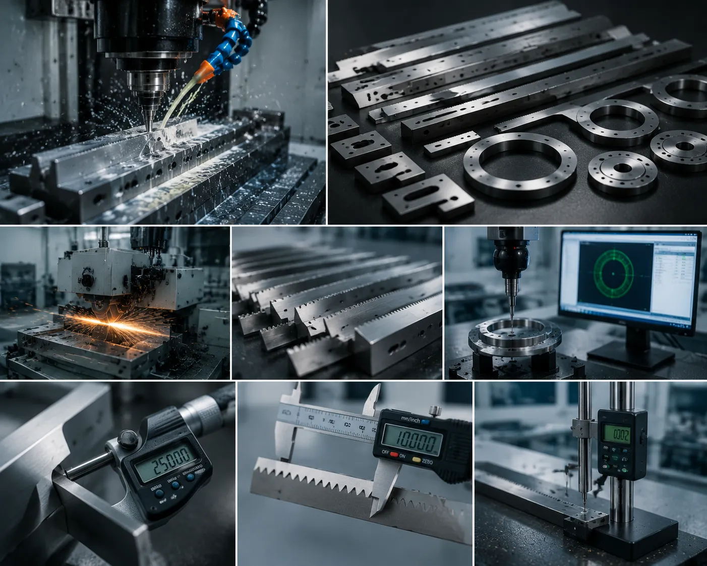 Sharkcutting High-Precision CNC Machining Facility