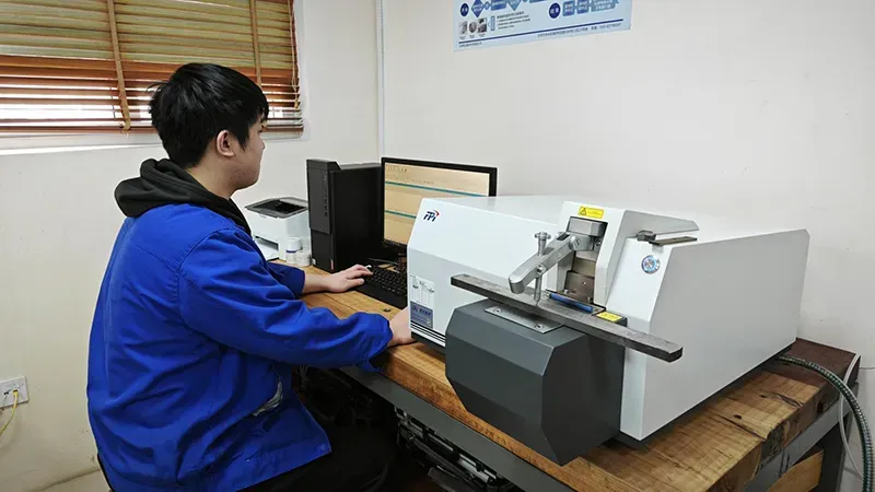 Precision Tolerance Inspection of Industrial Granulator Blades - Shark Cutting