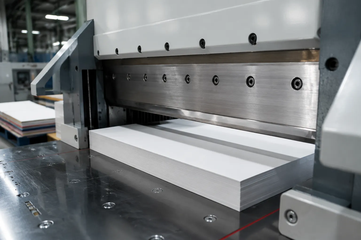 High-precision paper cutting guillotine blades for commercial print and paper converting