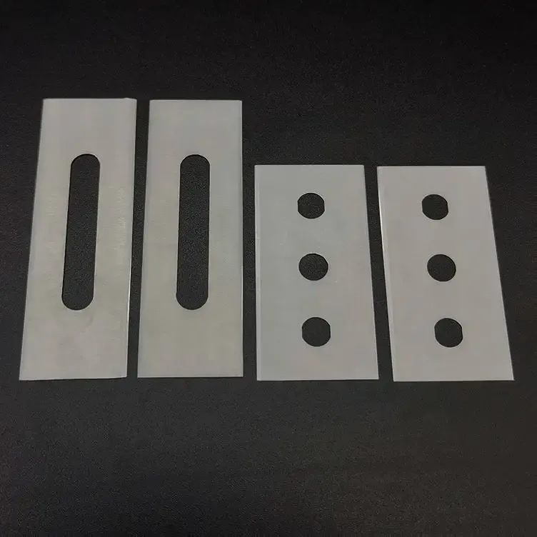Ultra-sharp razor slitting knives for thin plastic film converting