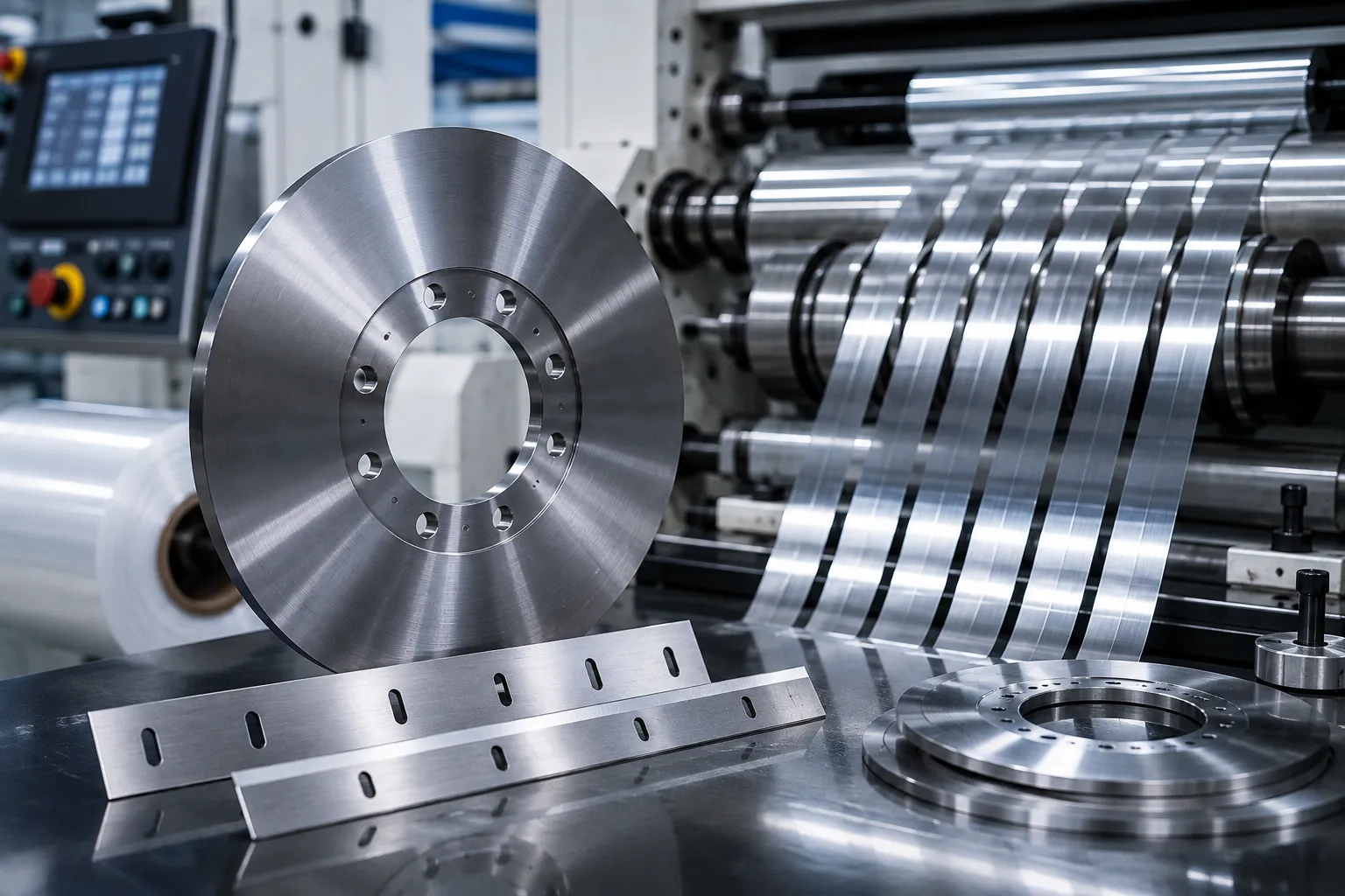 Sharkcutting Precision Razor Slitting Knives Application