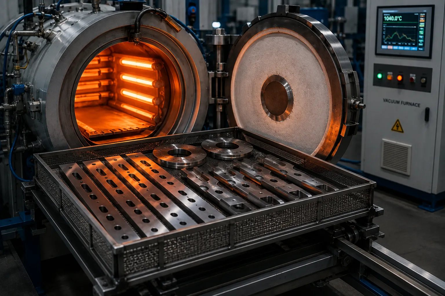 Metallurgical inspection and thermal process for industrial shear slitting knives