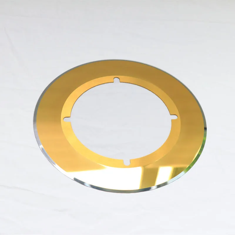 Sharkcutting TiN Coated Slitting Razor Blade for film converting lines