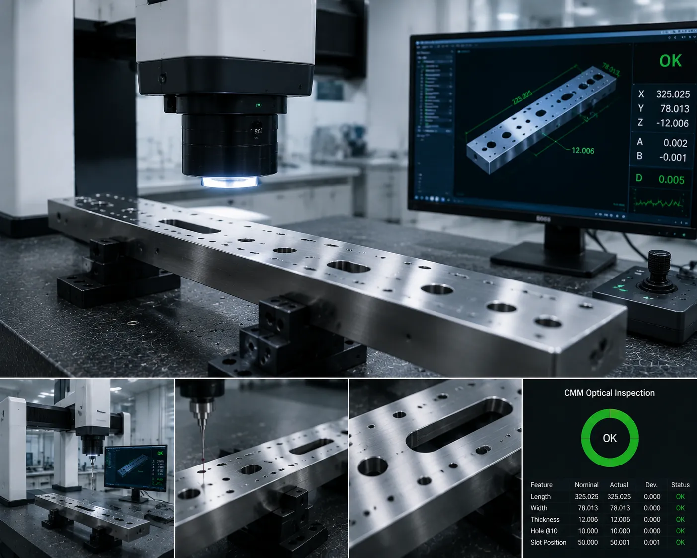 Precision Knife Factory Metrology Equipment