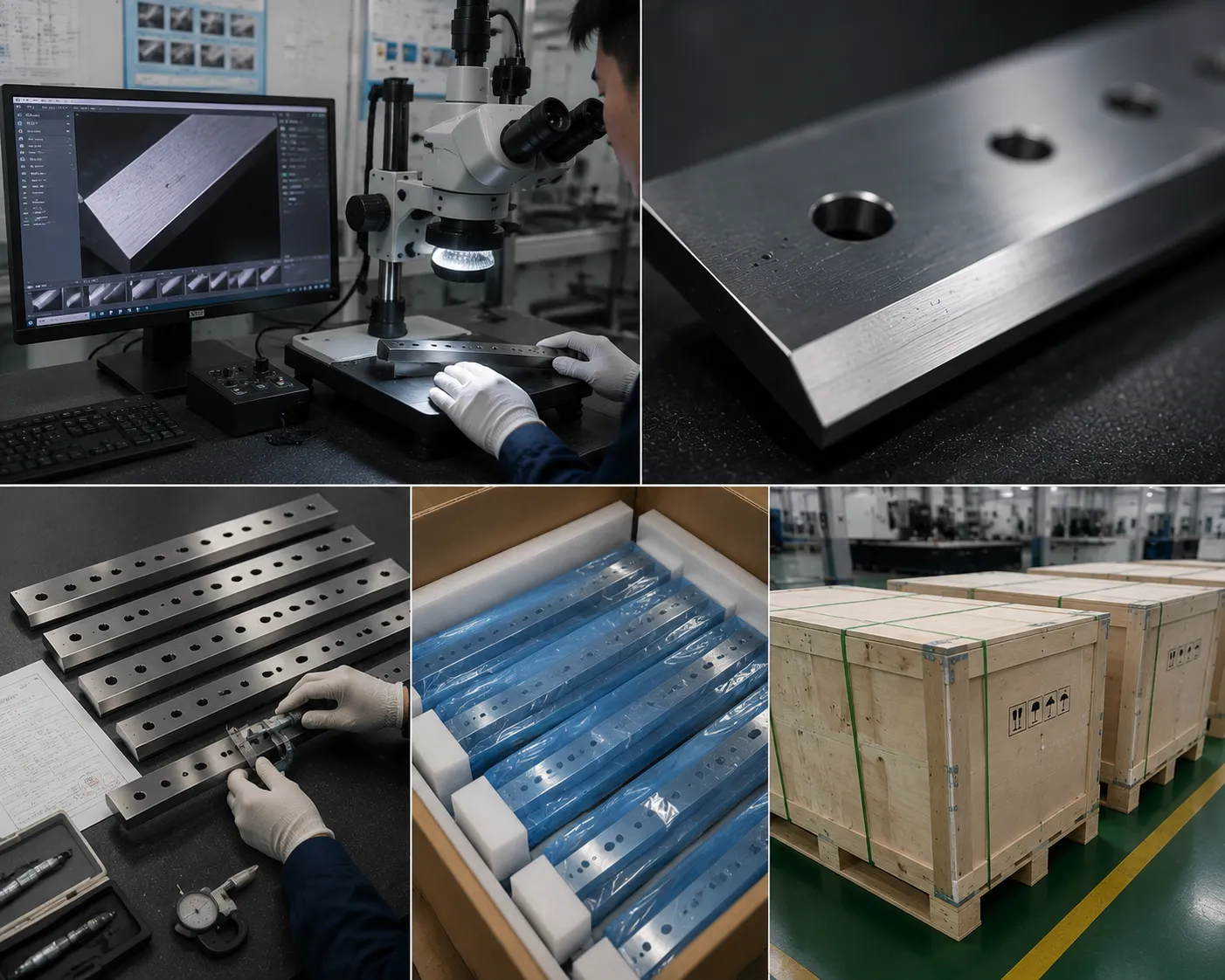 Optical profile measuring and surface roughness tester audit before shipment
