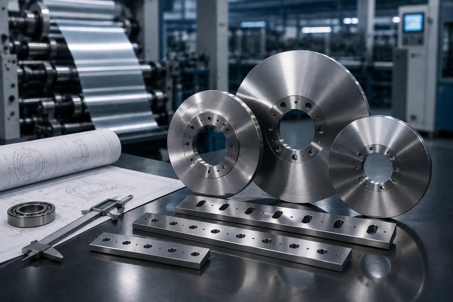 Sharkcutting Custom Rotary Blades & OEM Industrial Knives Manufacturing Process