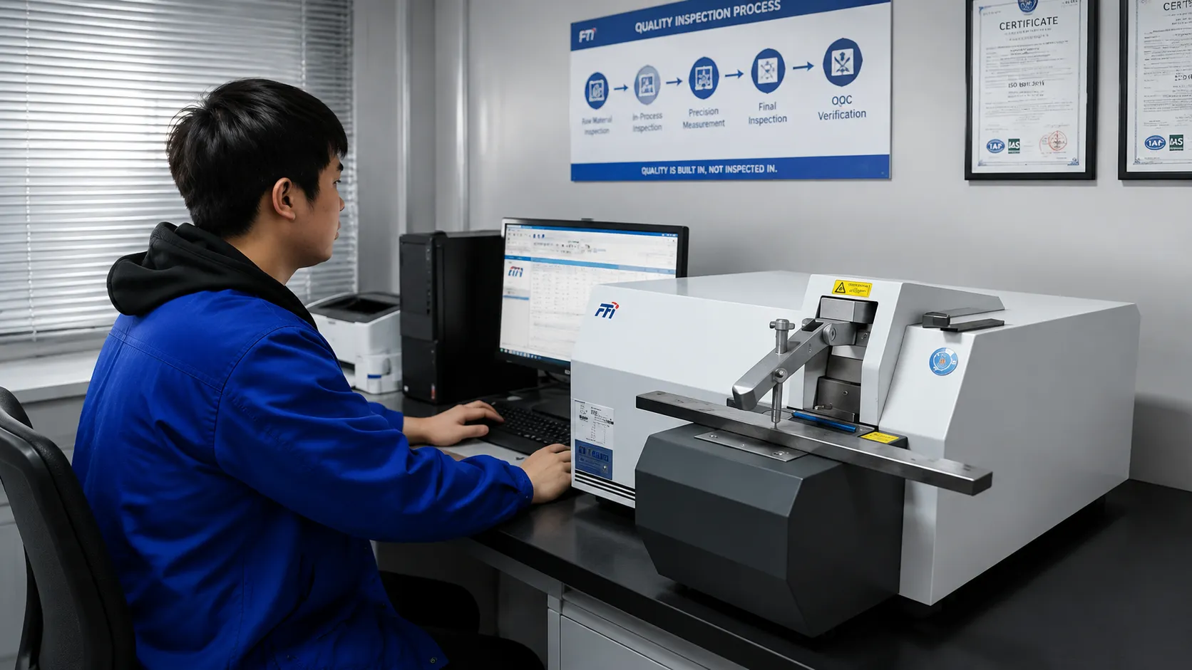 Quality Control Metrology Laboratory CMM Inspection
