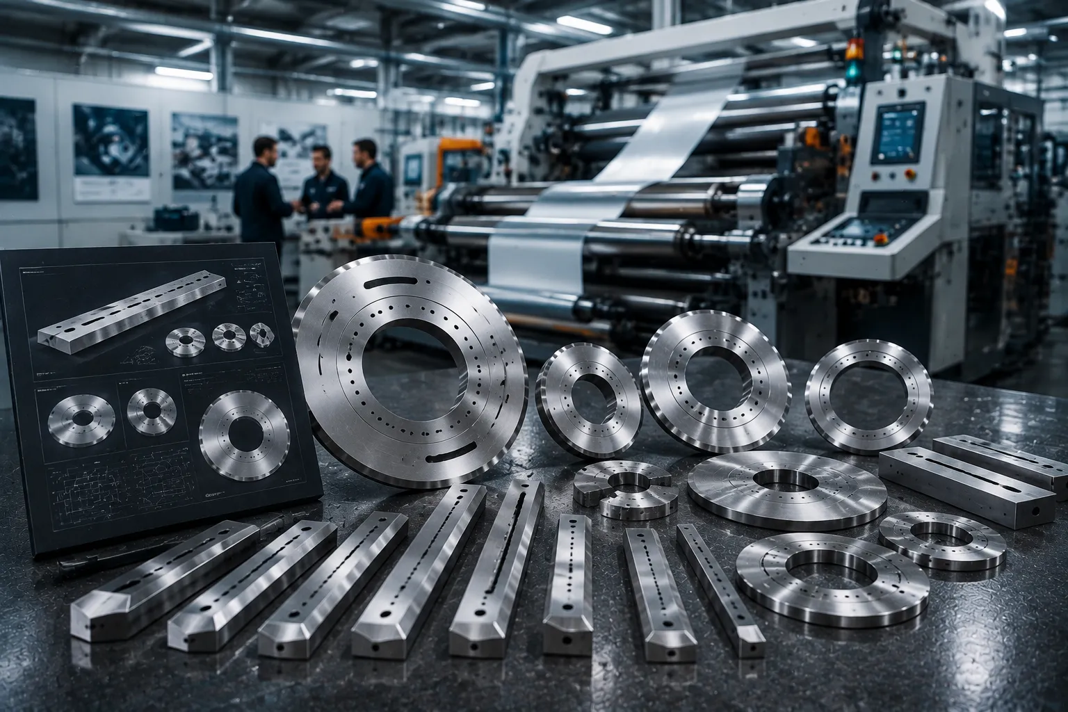 Precision Custom Cutting Component Manufacturing and Quality Inspection Process