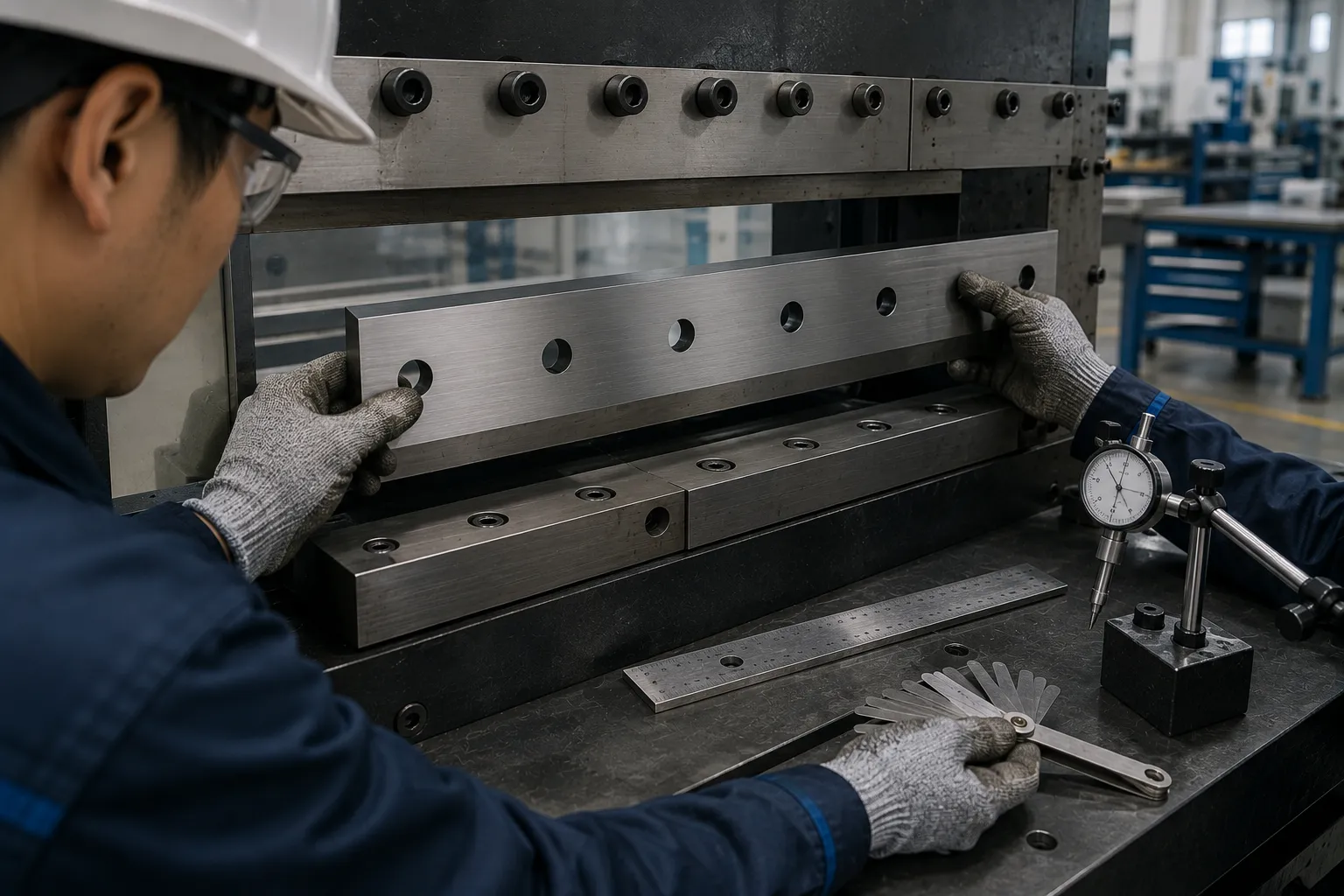 Precision blade installation and alignment verification