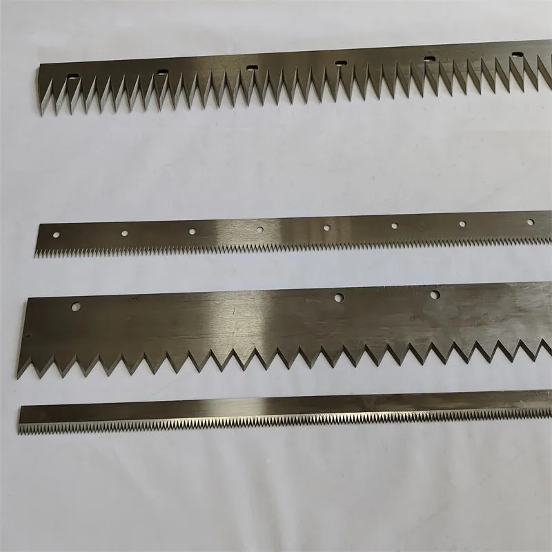 Flow Wrapper Tooth Cut-off Blades for Packaging Lines