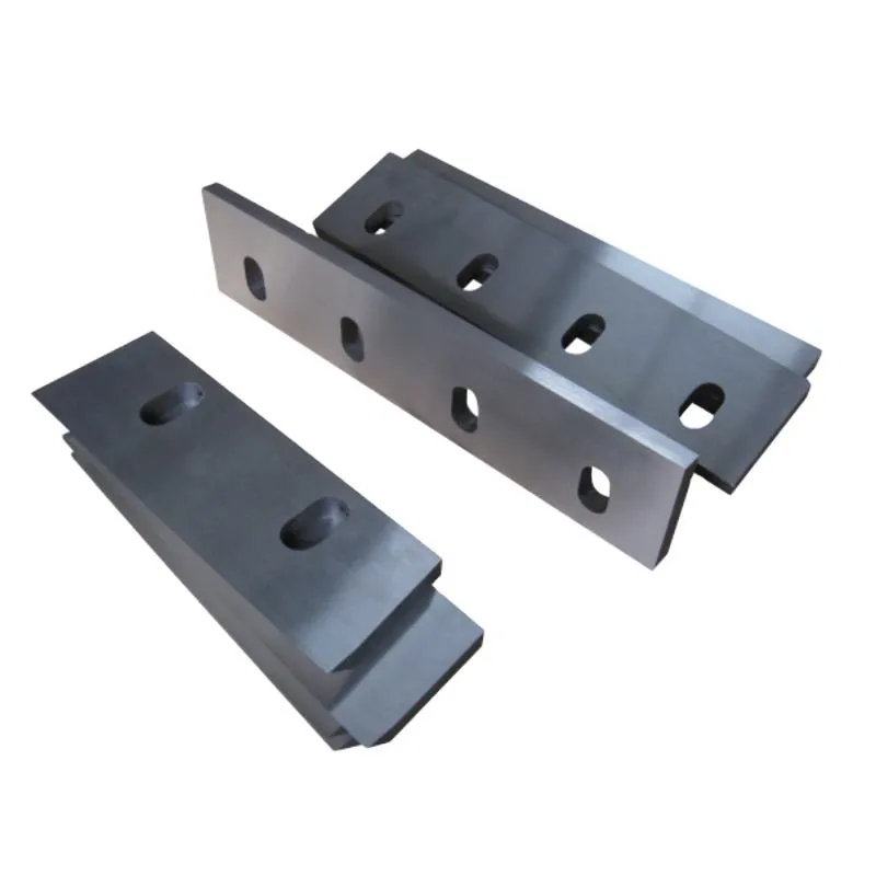 Heavy duty plastic recycling shredder knives engineered by Sharkcutting