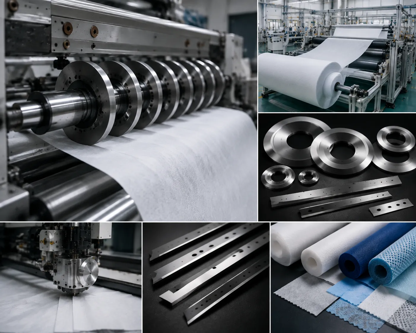 Precision Non-Woven Textile Cutting Assemblies and Slitting Wheels