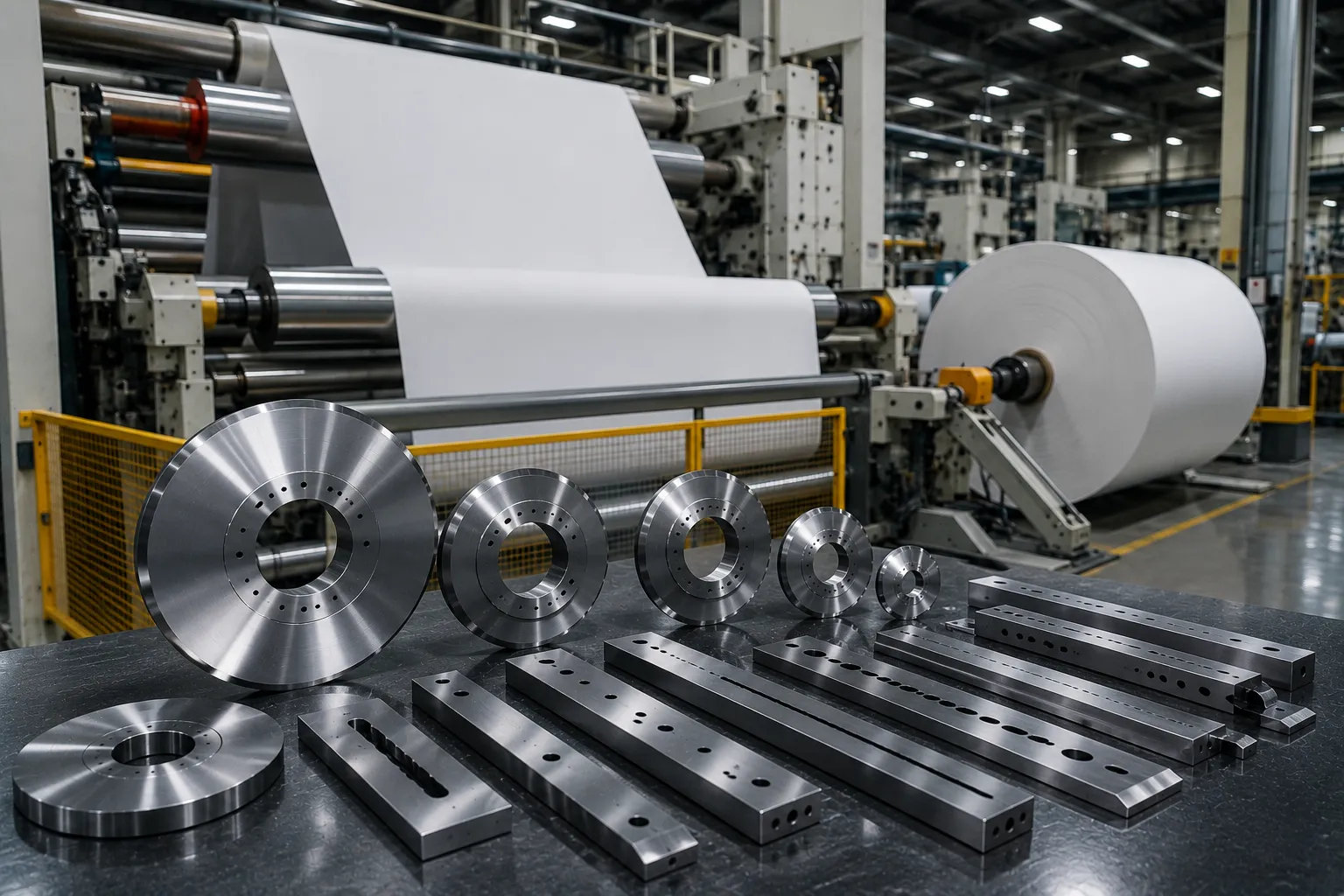 Shark Cutting precision converting line blades for high-speed paper cutting and slitting machines