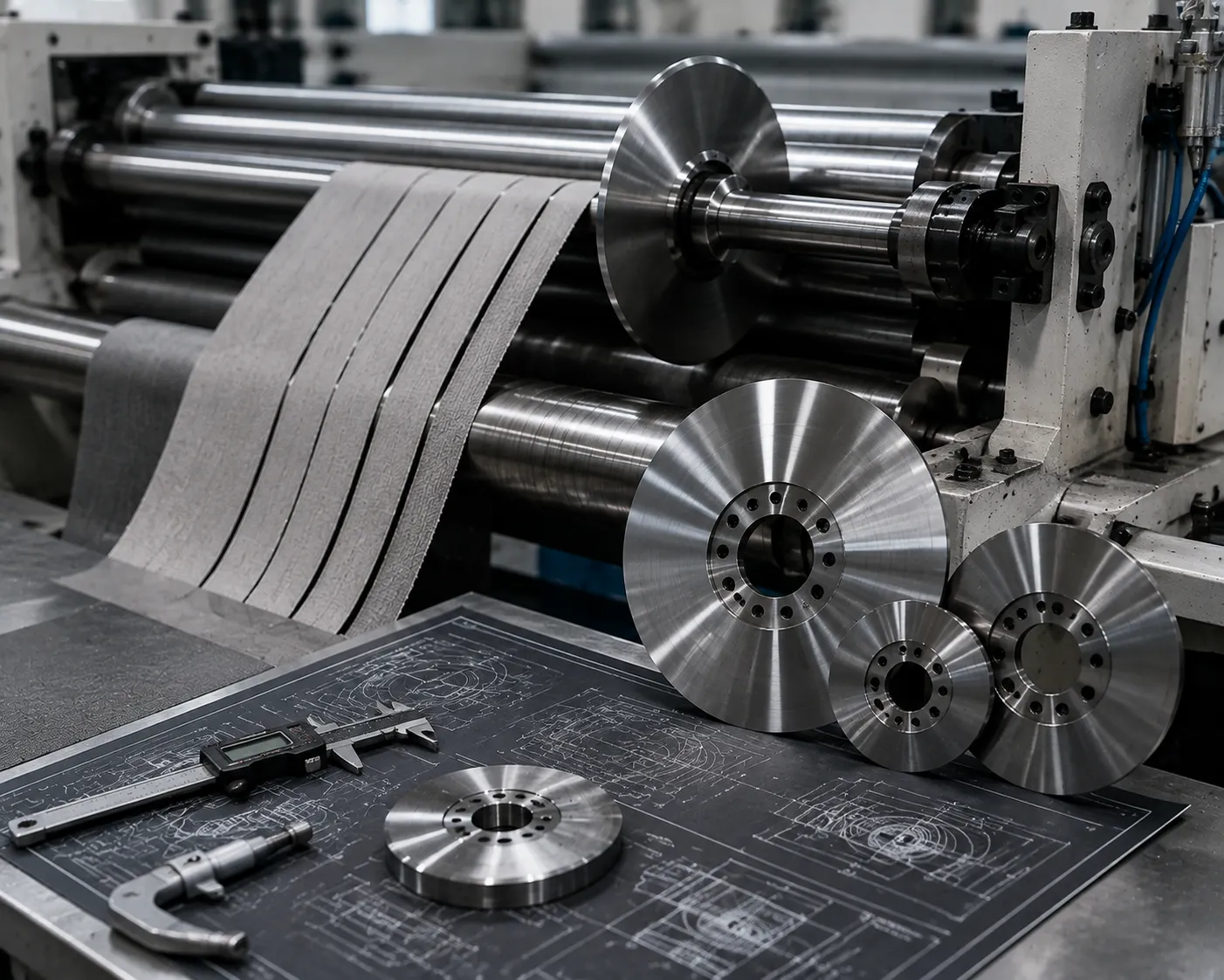 Precision textile blade manufacturing process and custom cutting tools