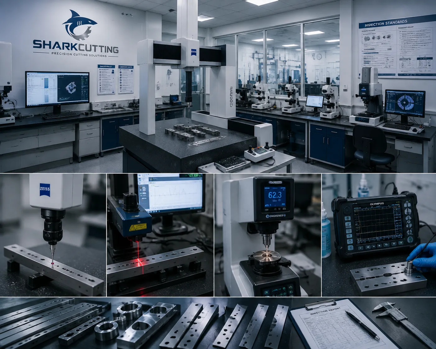 Precision Quality Control Inspection Laboratory
