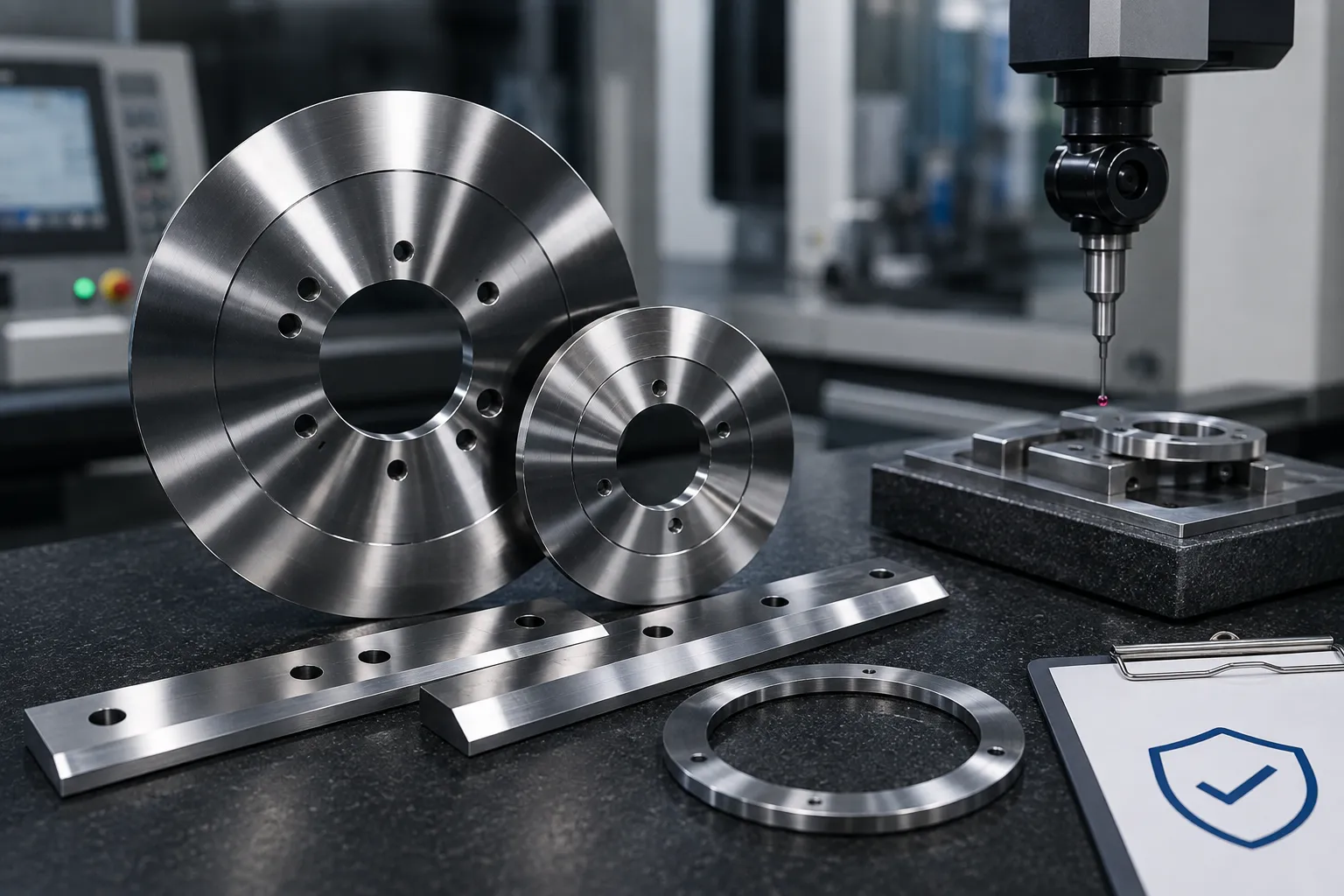 Shark Cutting Quality Control and Inspection Process for Industrial Recycling Blades
