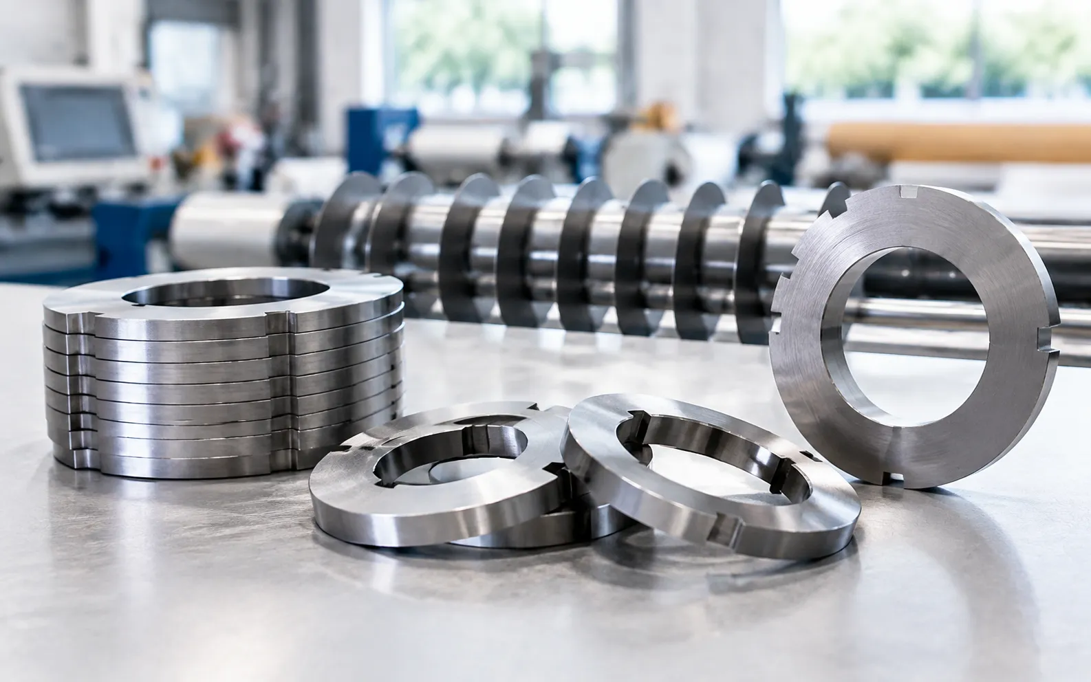 Slitter Knife Spacers for Precise Material Cutting
