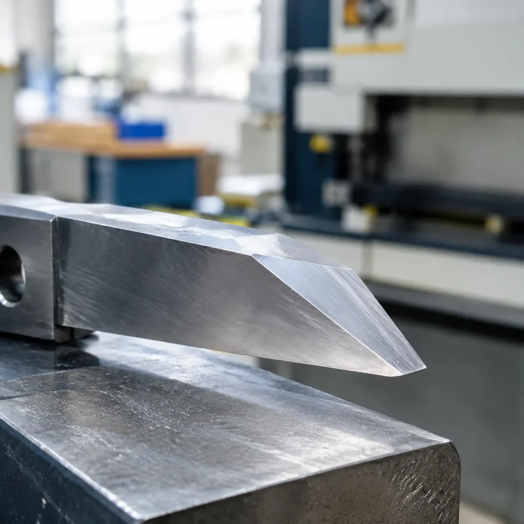 Shear Slitting Top Knife Bevel Angle for Paper Guide